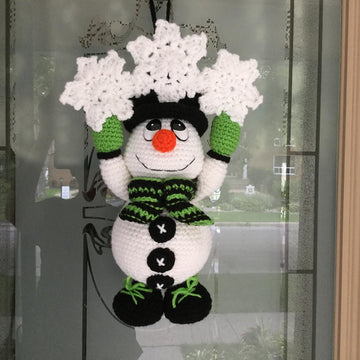 Snowman Door Hanger