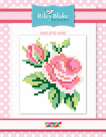 Riley Blake Pixelated Rose - Downloadable PDF