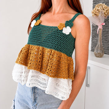Meadow Ruffle Top