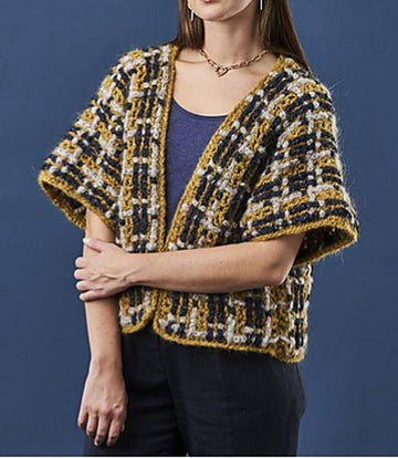 Tweed Short Sleeved Jacket