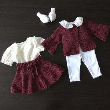 Juliet Baby Girl Jacket & Skirt Set N 463