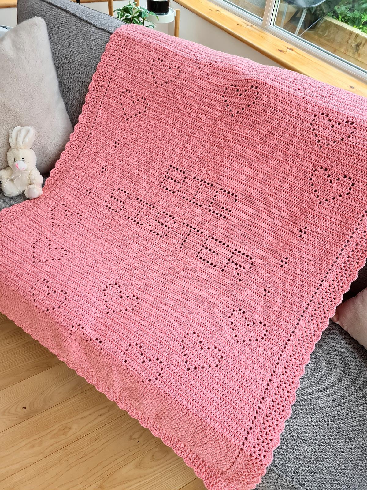 Big Sister Filet Blanket
