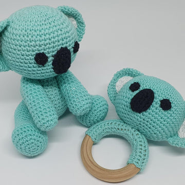 Crochet Koala Rattle and Toy