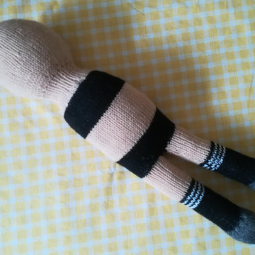 Toy knitting patterns, Wednesday doll