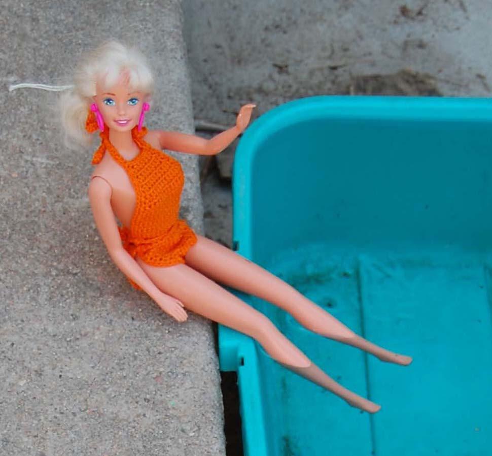 Barbie Tie Swimsuit