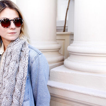 Après-Ski Cable Infinity Scarf