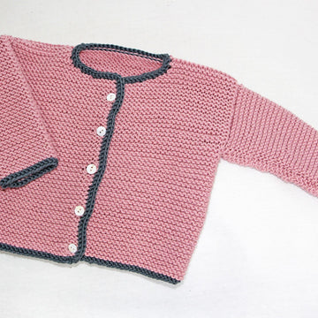 Strickanleitung Babyjacke Frederick & Elena in den Größen 62 bis 92, Anfängerfreundlich