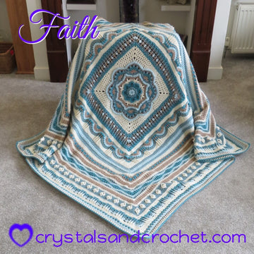 Stylecraft Faith CAL in Bellissima DK by Helen Shrimpton
