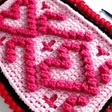 All My Hearts Reversible Overlock Mosaic
