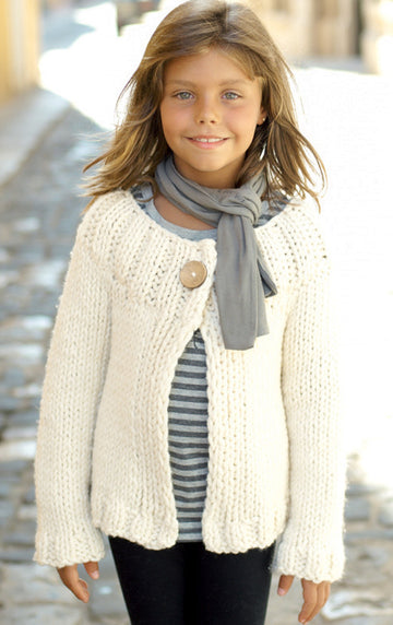 Cardigan & Waistcoat in Sirdar Denim Ultra Super Chunky - 9239 - Downloadable PDF