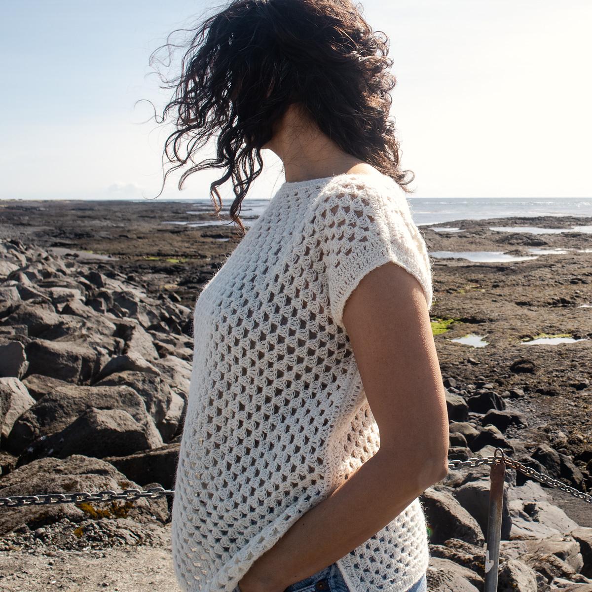 Amma Granny Square Top & Sweater