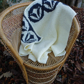 A Badger Baby Blanket