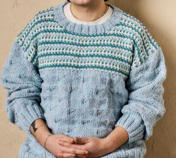 Textured Yoke Jumper