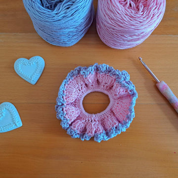 Crochet Easy Scrunchie Pattern