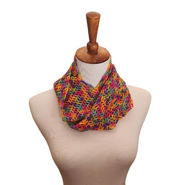 Rainbow Infinity Scarf