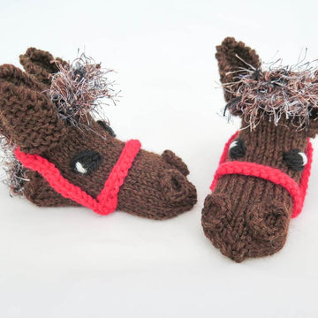 Horsing Around Slipper Socks