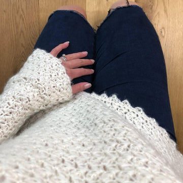 Crochet Cotton Tail Sweater