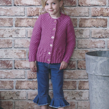 Cardigan and Sweater in King Cole Comfort Chunky - 4969 - Downloadable PDF