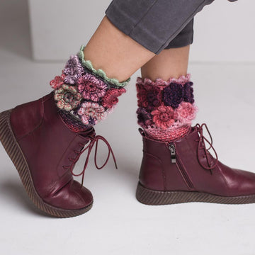Lovers of flowers socks