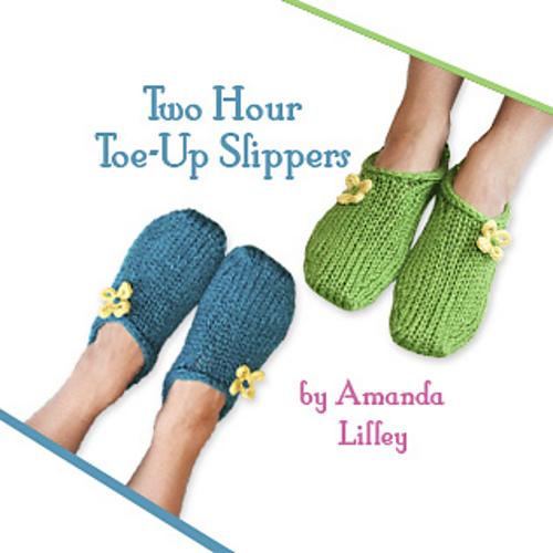 Two Hour Toe Up Slippers (Revised)