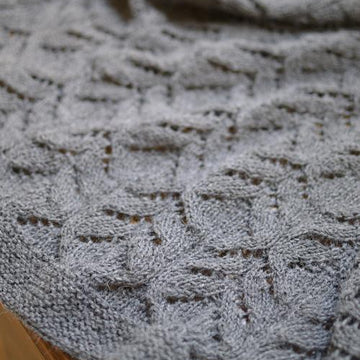 #267 Fleur Crescent Shawl