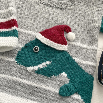 Santa Saurus Sweater