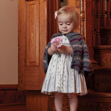 Vintage Baby Crochet Cape