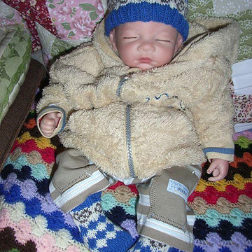 Tiny Bavarians and Franconians (baby socks)/Mini-Bayern und Frankensocken