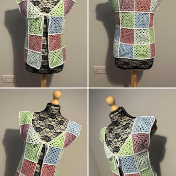 Granny Square Waist Coat
