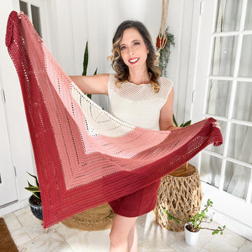 Pretty in Pink Triangle Crochet Pattern