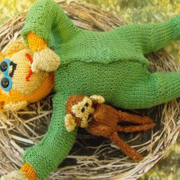 Oscar's Monkeygro knitting pattern