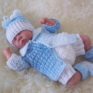 Pattern #48 Early Baby Layette for 14-16" Reborn Dolls