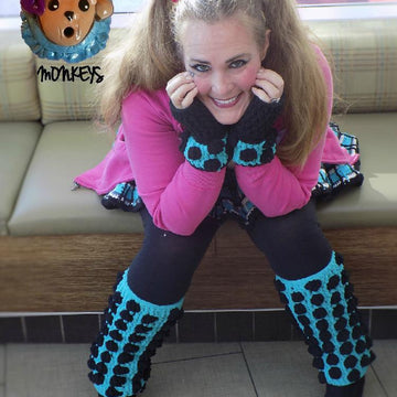 Carnival Polka Wristers