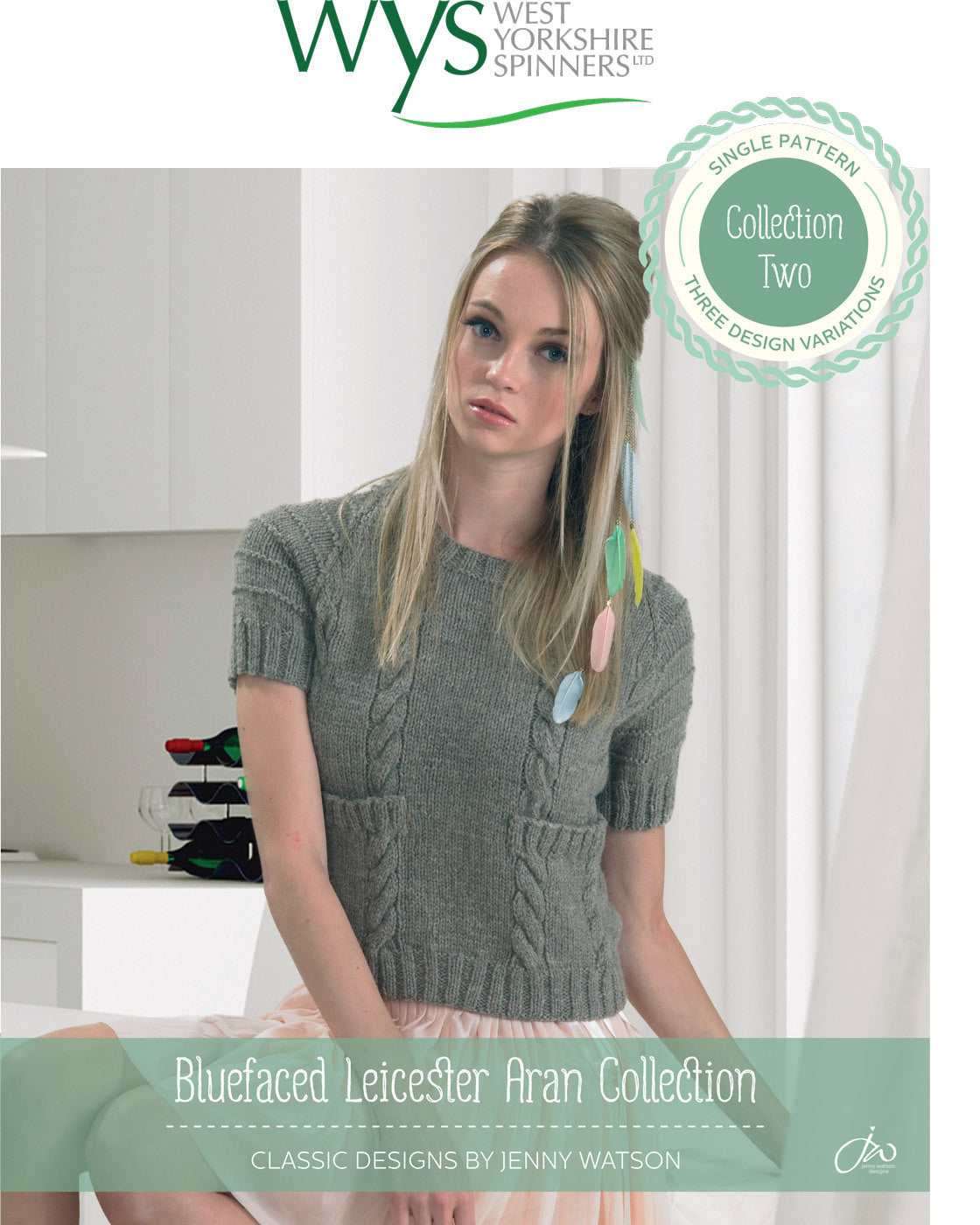 Sweaters and Hat in West Yorkshire Spinners Bluefaced Leicester Naturals Aran - Downloadable PDF