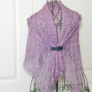 Emilia - Rectangle lace shawl