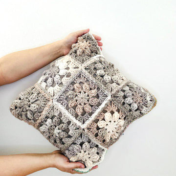 Cosmic Blooms Pillow