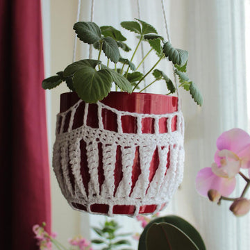 Twisted Plant Pot Cover