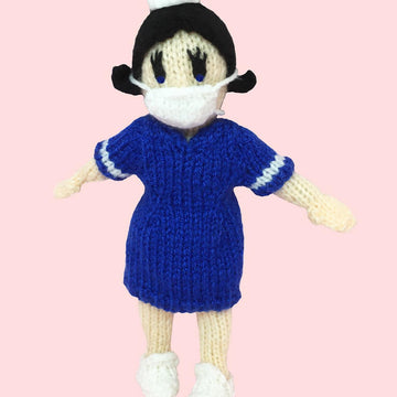 Superhero nurse doll with outfits