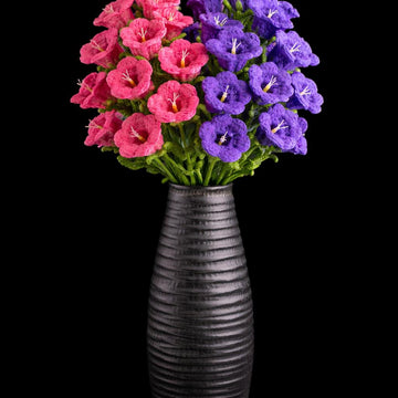 Crochet Canterbury flowers
