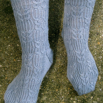 Quincy Cabled Socks