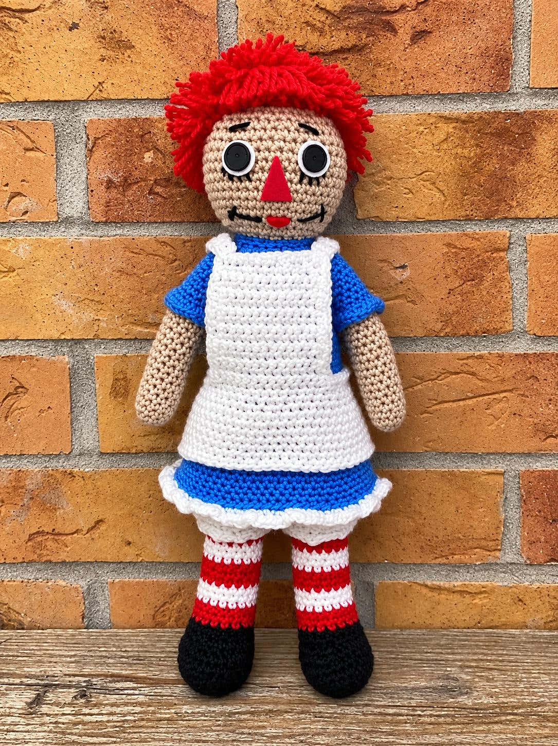 Raggedy Ann Doll Crochet Pattern