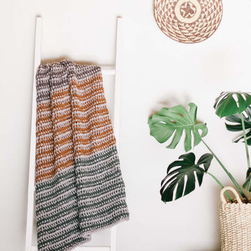 Woven Stripes Throw