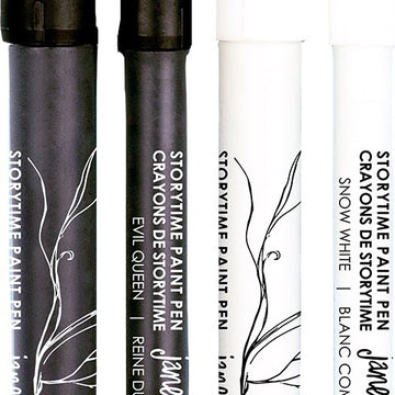 Spellbinders Jane Davenport Storytime Paint Pens 4/Pkg - Snow Queen