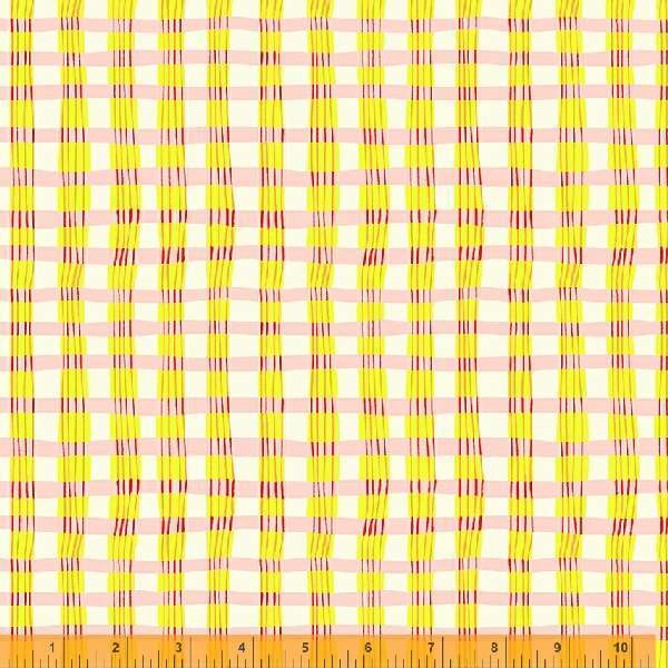Windham Fabrics Lucky Rabbit by Heather Ross - Painted Plaid