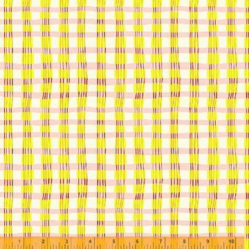Windham Fabrics Lucky Rabbit by Heather Ross - Painted Plaid
