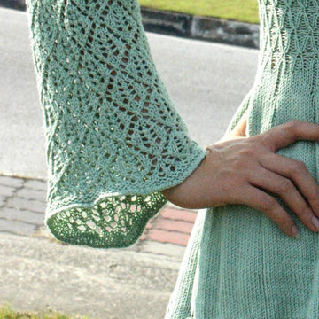 Lace Sleeves Sweater