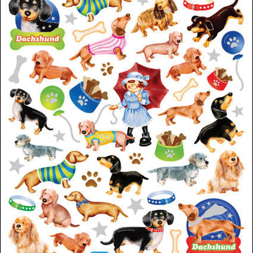 Tattoo King Sticker King Stickers - Dachshunds
