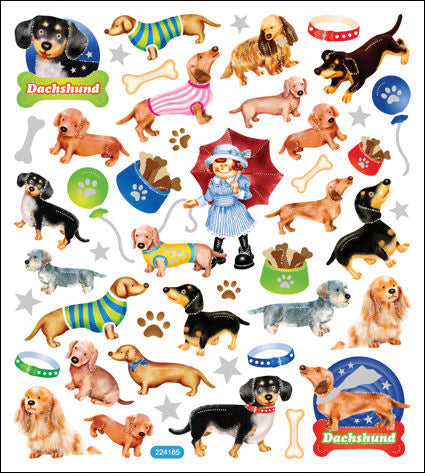 Tattoo King Sticker King Stickers - Dachshunds