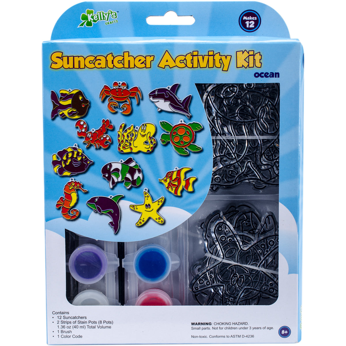 New Image Group Suncatcher Group Activity Kit - Ocean 12/Pkg
