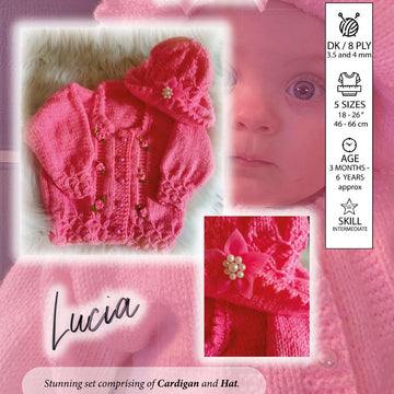 "Lucia" DK Knitting Pattern